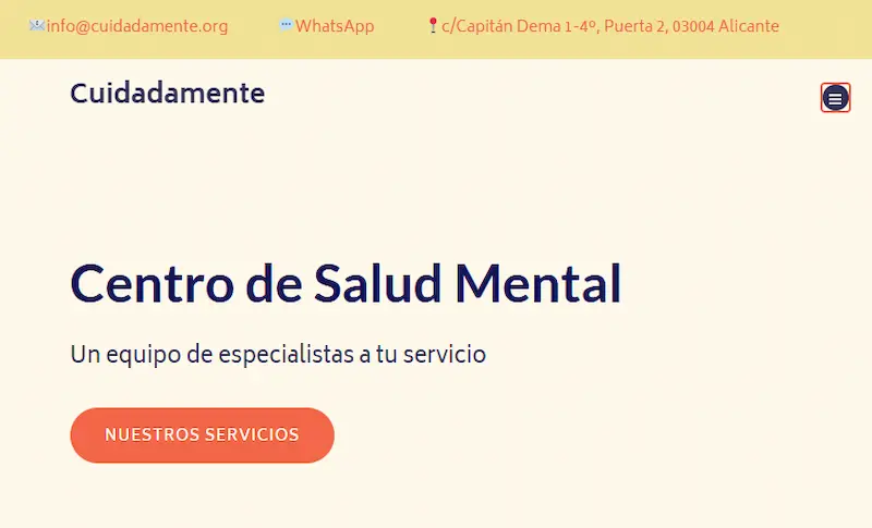 Captura de Cuidadamente